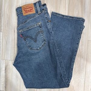 Levi's Ribcage Straight Ankle Jeans